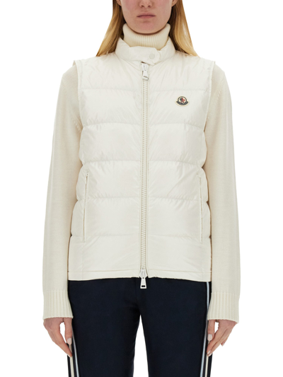 Moncler "alcibia" Vest In White