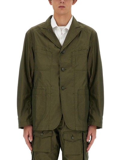 Engineered Garments "bedford" Jacket In Green