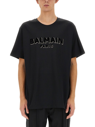 BALMAIN T-SHIRT WITH LOGO