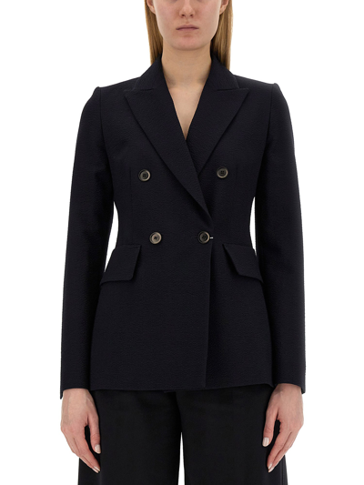 Max Mara Jacket "tree" In Blue