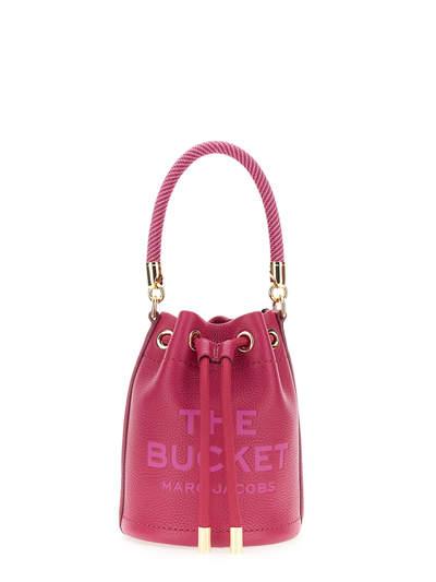 Marc Jacobs "the Bucket" Mini Bag In Fuchsia