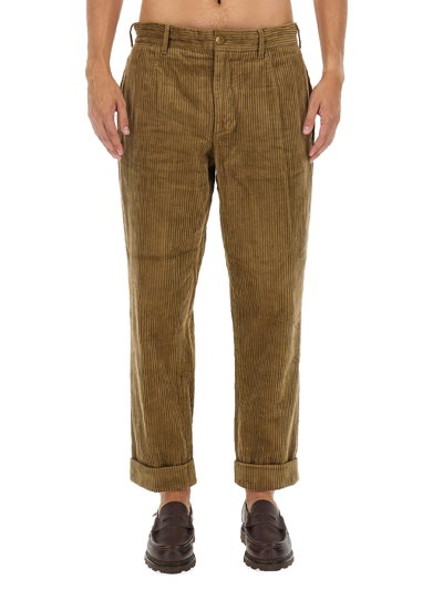 Engineered Garments Velvet Pants In Brown