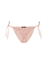 Versace Baroque Print Bikini Bottom In Pink