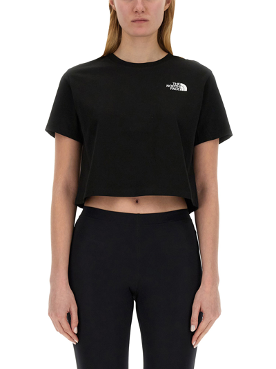 The North Face T-shirt With Logo In Black