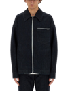 Dolce & Gabbana Denim Jacket With Buttoned Cuffs And Multiple Pockets In Denim