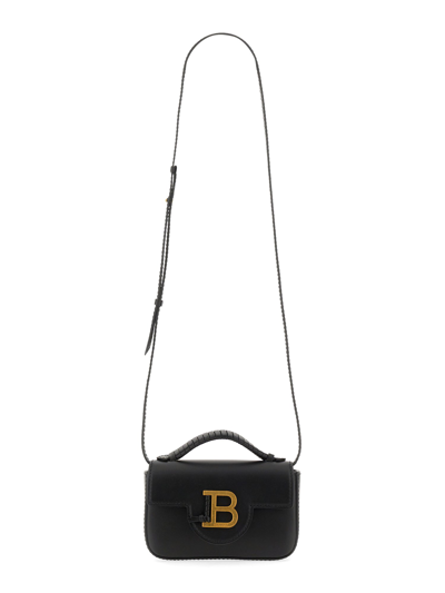 Balmain B-buzz Shoulder Bag In Black