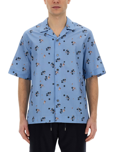 PAUL SMITH SHIRT WITH FLORAL PATTERN