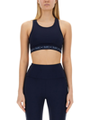 Michael Michael Kors Tops With Logo In Blue
