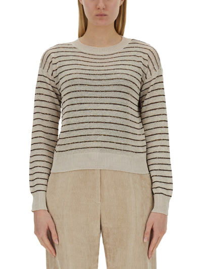 BRUNELLO CUCINELLI STRIPED SHIRT