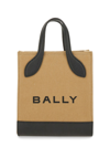 Bally Bar Keep On Logo-print Tote In Beige