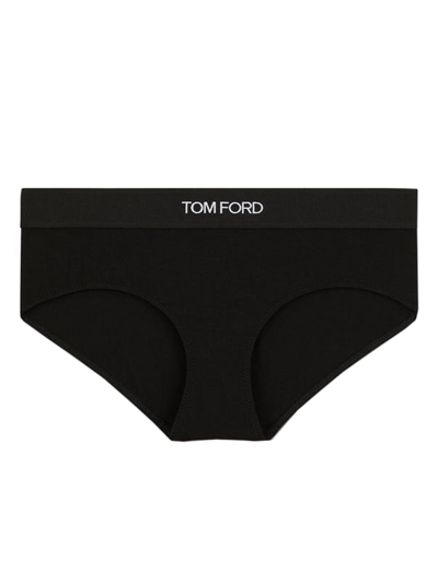 Tom Ford Briefs With Logo In Black