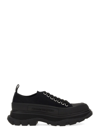 Alexander Mcqueen Tread Slick Sneakers In Black