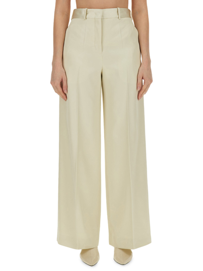 Jil Sander Tailored Trousers In Ivory