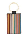 Paul Smith Signature Stripe Key Holder In Multicolour