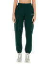 SPORTY AND RICH JOGGING trousers WITH LOGO