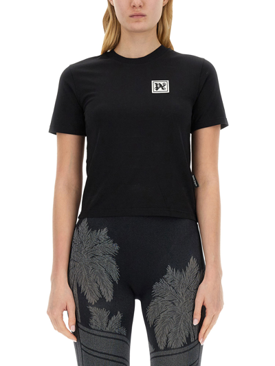 Palm Angels Palm Ski Club T-shirt In Black