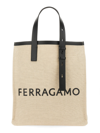 FERRAGAMO TOTE BAG WITH LOGO