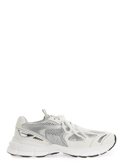 Axel Arigato Beige & Grey Marathon Trainers In White