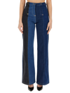 MOSCHINO JEANS JEANS WIDE LEG