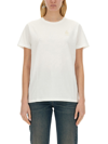 Isabel Marant Étoile Isabel Marant Etoile Aby Regular Fit T-shirt In White