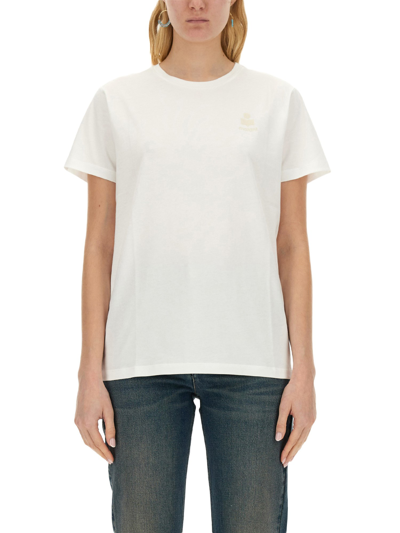 Marant Etoile Aby Regular Fit T-shirt In White