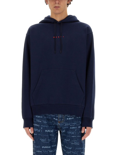 MARNI SWEATSHIRT WITH LOGO