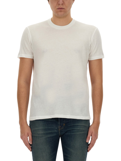 Tom Ford Cotton T-shirt In White