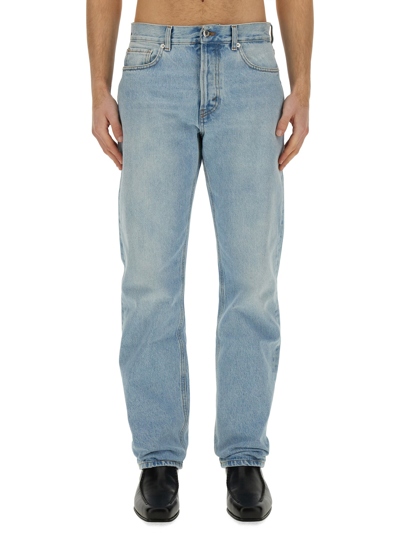 Séfr Straight Cut Jeans In Blue