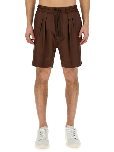 TOM FORD SILK BERMUDA SHORTS