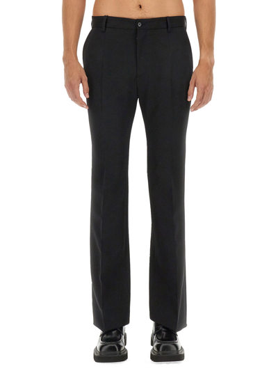 Dolce & Gabbana Wool Pants In Black