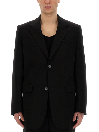 Ami Alexandre Mattiussi Oversize Jacket In Black