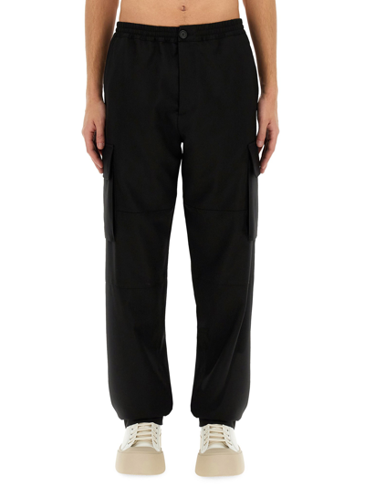 Marni Wool Pants In Blue