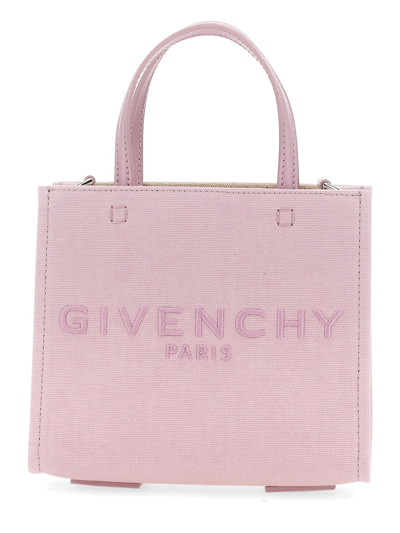 Givenchy Mini G-tote Bag In Pink