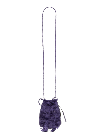 Manebi "beach" Bucket Mini Bag In Lilac