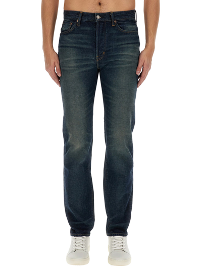 Tom Ford Straight-leg Selvedge Jeans In Denim