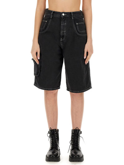 Moschino Jeans Shorts In Black