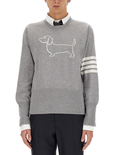 Thom Browne Jersey Hector In Grey