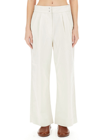 Margaret Howell Wide Leg Pants In Grey