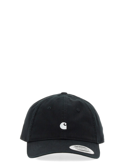 Carhartt Baseball Hat With Logo In Black