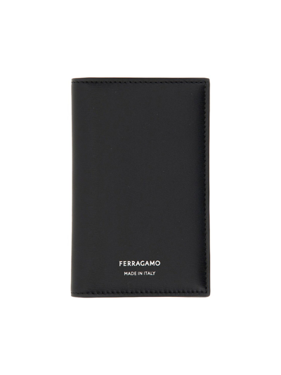 FERRAGAMO CREDIT CARD HOLDER WITH LOGO