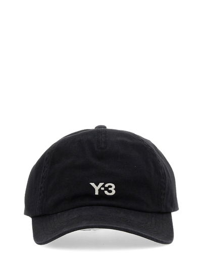 Y-3 Baseball Hat With Logo In Black