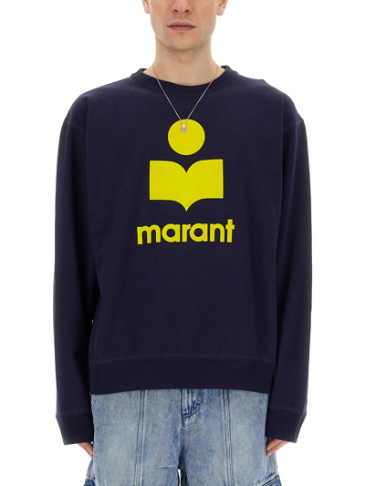 Marant "mikoy" Sweatshirt In Blue