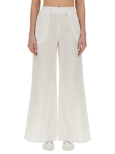 Fabiana Filippi Linen Pants In White