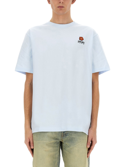 Kenzo T-shirts And Polos In Baby Blue