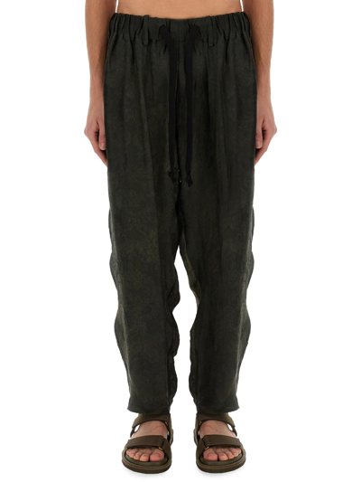 Uma Wang Trousers In Green