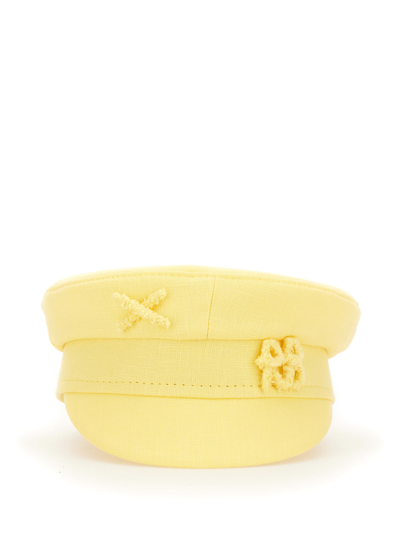 Ruslan Baginskiy Baker Boy Hat In Yellow