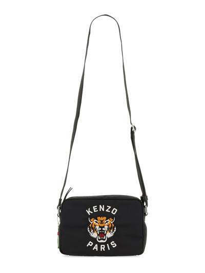 KENZO VARSITY" EMBROIDERED SHOULDER BAG