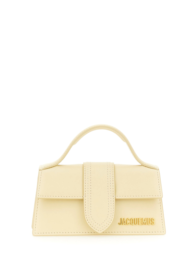 Jacquemus "le Bambino" Mini Bag In Ivory