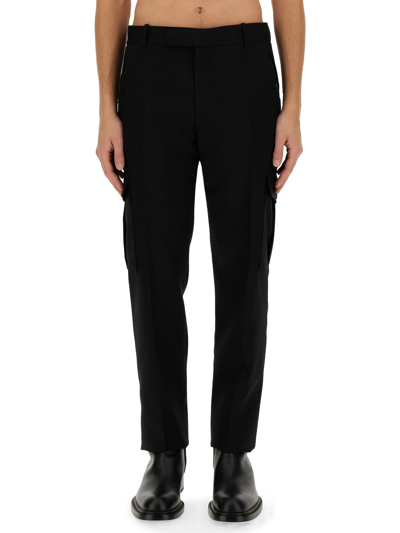 Alexander Mcqueen Military Pants In Black