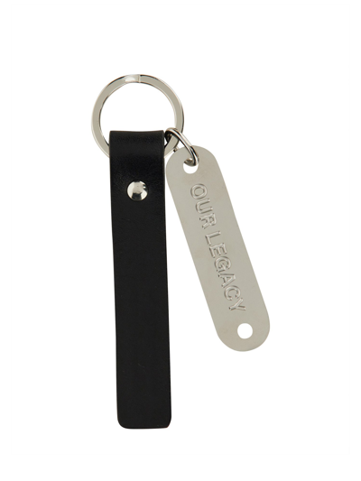 Our Legacy Key Ring In Black